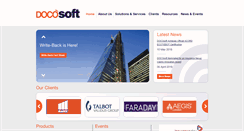 Desktop Screenshot of docosoft.com