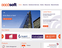 Tablet Screenshot of docosoft.com